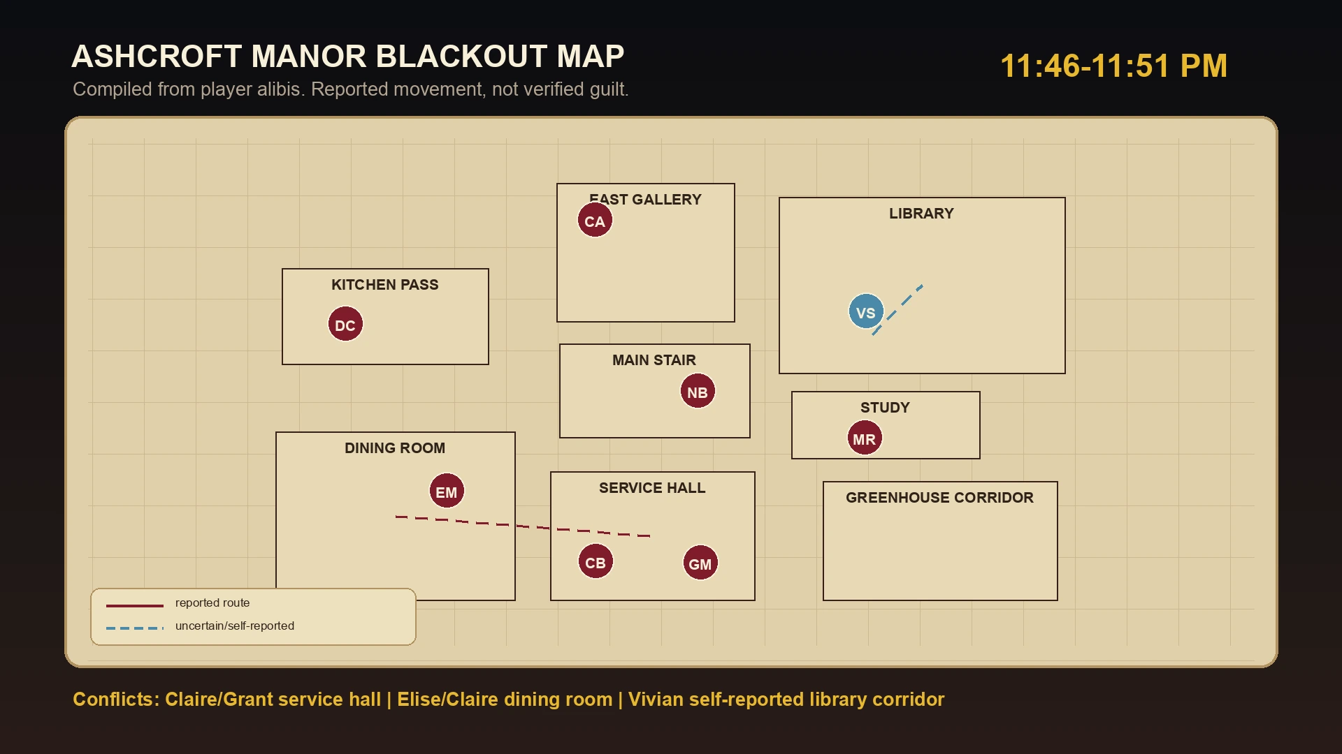 Blackout Movement Map preview.