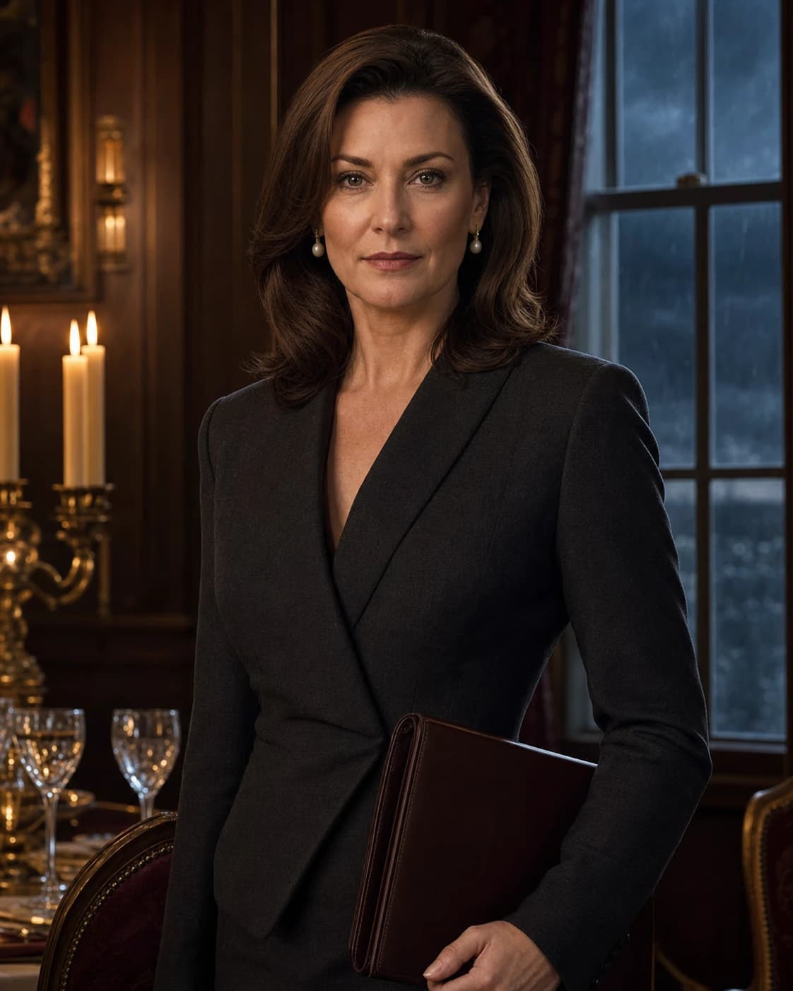 Vivian Shaw, Estate attorney and trustee, in The Manor at Midnight.